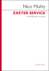 Exeter Service SATB choral sheet music cover